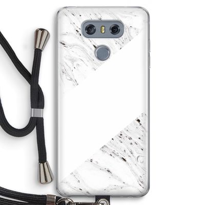 Biggest stripe: LG G6 Transparant Hoesje met koord