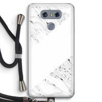 Biggest stripe: LG G6 Transparant Hoesje met koord