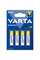 Varta Batterij R03 AAA Alk 15V krt (4) - thumbnail