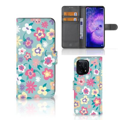 OPPO Find X5 Hoesje Flower Power OPPO Find X5 Hoesje Flower Power