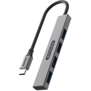 Sitecom USB-C to 4x USB-A Nano hub