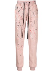 Haculla pantalon de jogging à effet taches de peinture - Rose