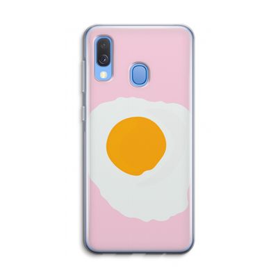 Sunny side up: Samsung Galaxy A40 Transparant Hoesje