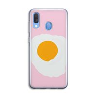 Sunny side up: Samsung Galaxy A40 Transparant Hoesje