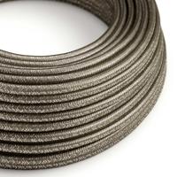 Strijkijzersnoer Grijs (glitter) - viscose | 10cm | Creative-Cables | Creative-Cables | Creative-Cables | Creative-Cables | Creative-Cables | Creative