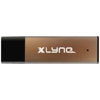 Xlyne ALU USB-stick 128 GB Aluminium, Brons 177570-2 USB 2.0 - thumbnail