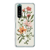 Hello bloemen: Sony Xperia 5 III Transparant Hoesje