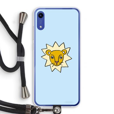 Kleine leeuw: Honor Play 8A Transparant Hoesje met koord