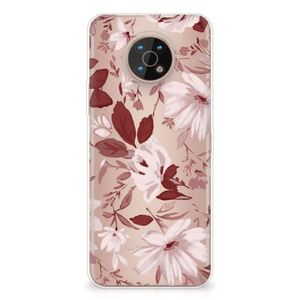 Hoesje maken Nokia G50 Watercolor Flowers