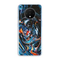 Black Unicorn: OnePlus 7T Transparant Hoesje