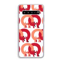 Dogs: Samsung Galaxy S10 5G Transparant Hoesje