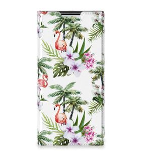 Samsung Galaxy S22 Ultra Hoesje maken Flamingo Palms