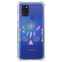 Samsung Galaxy A21s Stevig | Bumper Hoesje | Boho Dreamcatcher