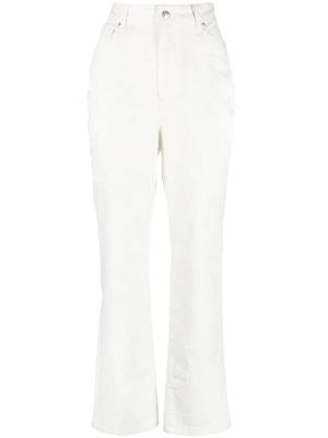 ETRO jean court à taille haute - Blanc