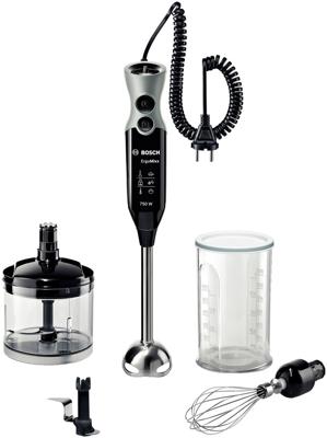 Bosch MSM67170 blender Staafmixer 750 W Zwart, Zilver