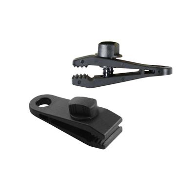 Awning and tarpaulin clamps set Bensontools Clip Zwart 4 Stuks Ø 0,27 x 8 x 3 cm