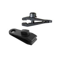 Awning and tarpaulin clamps set Bensontools Clip Zwart 4 Stuks Ø 0,27 x 8 x 3 cm