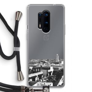 Marrakech Skyline : OnePlus 8 Pro Transparant Hoesje met koord
