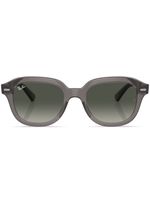 Ray-Ban lunettes de soleil Erik à monture ronde - Gris