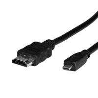 VALUE HDMI High Speed Kabel met Ethernet, HDMI M - MICRO HDMI M, 2 m