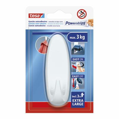 Haak voor ophanging TESA Powerstrips XL Zelfklevend