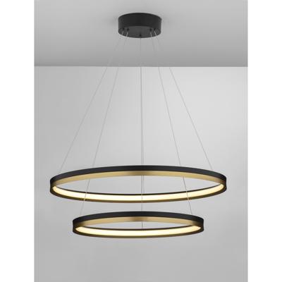 Lyora HanglampCantria zwart met goud Ø 80cm - 9695239