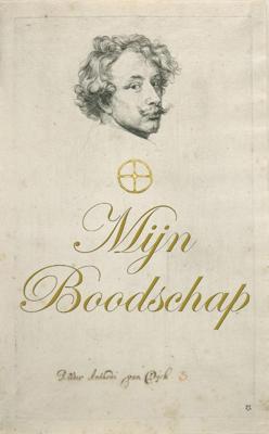 Mijn boodschap - Meester Anthon van Dijck (Hardback)