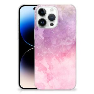 Hoesje maken iPhone 14 Pro Max Pink Purple Paint