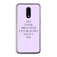 GSM: OnePlus 7 Transparant Hoesje