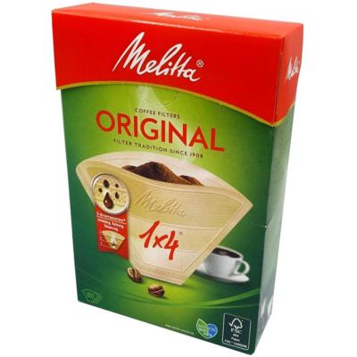 Melitta Koffiefilters 1x4 80 Stuks Melitta Koffiefilters 1x4 80 Stuks