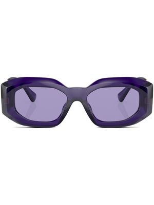 Versace Eyewear lunettes de soleil à monture géométrique - Violet