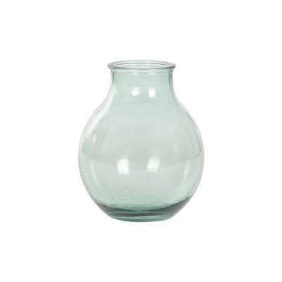 Vaas DKD Home Decor 29 x 29 x 36 cm Groen Gehard glas
