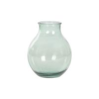 Vaas DKD Home Decor 29 x 29 x 36 cm Groen Gehard glas