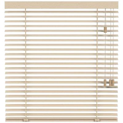 Leen Bakker - Fenstr En Jaloezie Oslo 50mm - Licht Eiken (25952) - Hout - Beige - 120x10x10 Cm