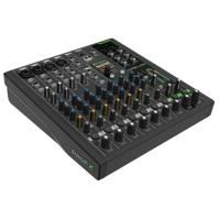 Mackie ProFX10 GO 10-kanaals analoge mixer op accu