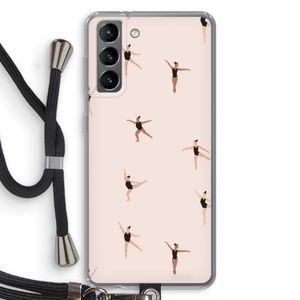 Dancing #1: Samsung Galaxy S21 Transparant Hoesje met koord
