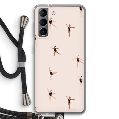 Dancing #1: Samsung Galaxy S21 Transparant Hoesje met koord