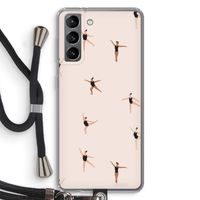 Dancing #1: Samsung Galaxy S21 Transparant Hoesje met koord