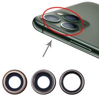 3 STKS terug camera bezel met lens cover voor iPhone 11 Pro/11 Pro Max