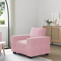 Sofastoel Roze 60 cm Fluweel