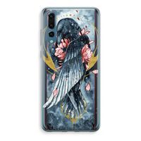 Golden Raven: Huawei P20 Pro Transparant Hoesje Golden Raven: Huawei P20 Pro Transparant Hoesje