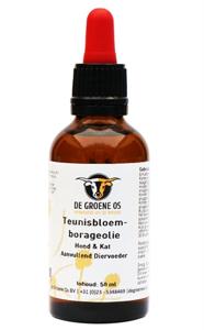 De Groene Os teunisbloem-borageolie hond / kat