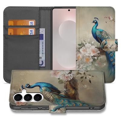 Telefoonhoesje | Met pasjeshouder | Vintage Pauw Design Voor Samsung Galaxy S25 FE