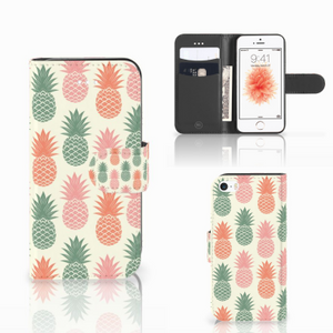 Apple iPhone 5 | 5s | SE Book Cover Ananas