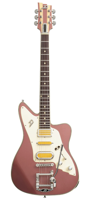 Duesenberg Alliance Bros. Landreth Joey's Guitar, Catalina Sunset Rose