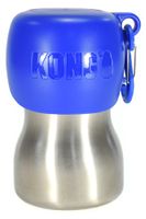 KONG H2O DRINKFLES RVS BLAUW 280 ML - thumbnail
