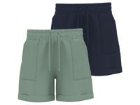 lupilu Peuter shorts (134/140, Groen/donkerblauw)
