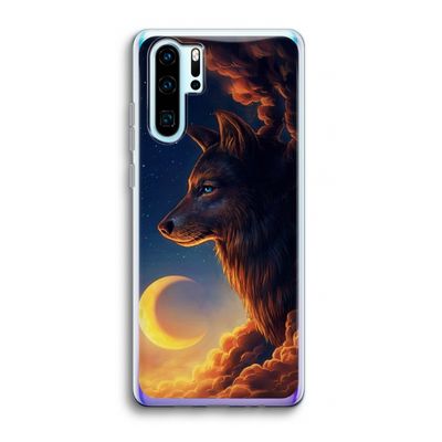 Night Guardian: Huawei P30 Pro Transparant Hoesje