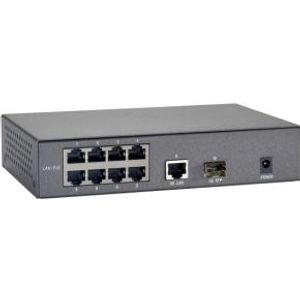 LevelOne FGP-1000W90 netwerk-switch Fast Ethernet (10/100) Power over Ethernet (PoE) Grijs