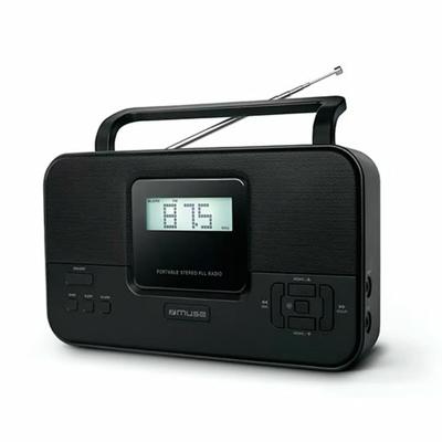 Portable Digitale Radio Muse Zwart AM FM